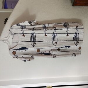 100% cotton dress from Italy NWT